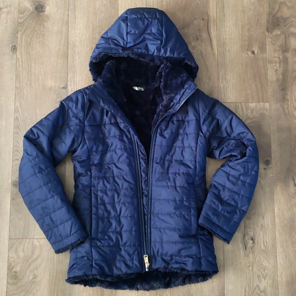 Girls North Face Jacket Coat 10/12 M